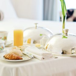 Room service breakfast