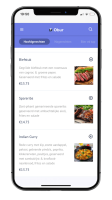 Obur app digital menu